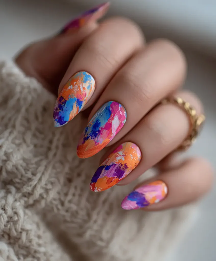 Abstract Art Nails