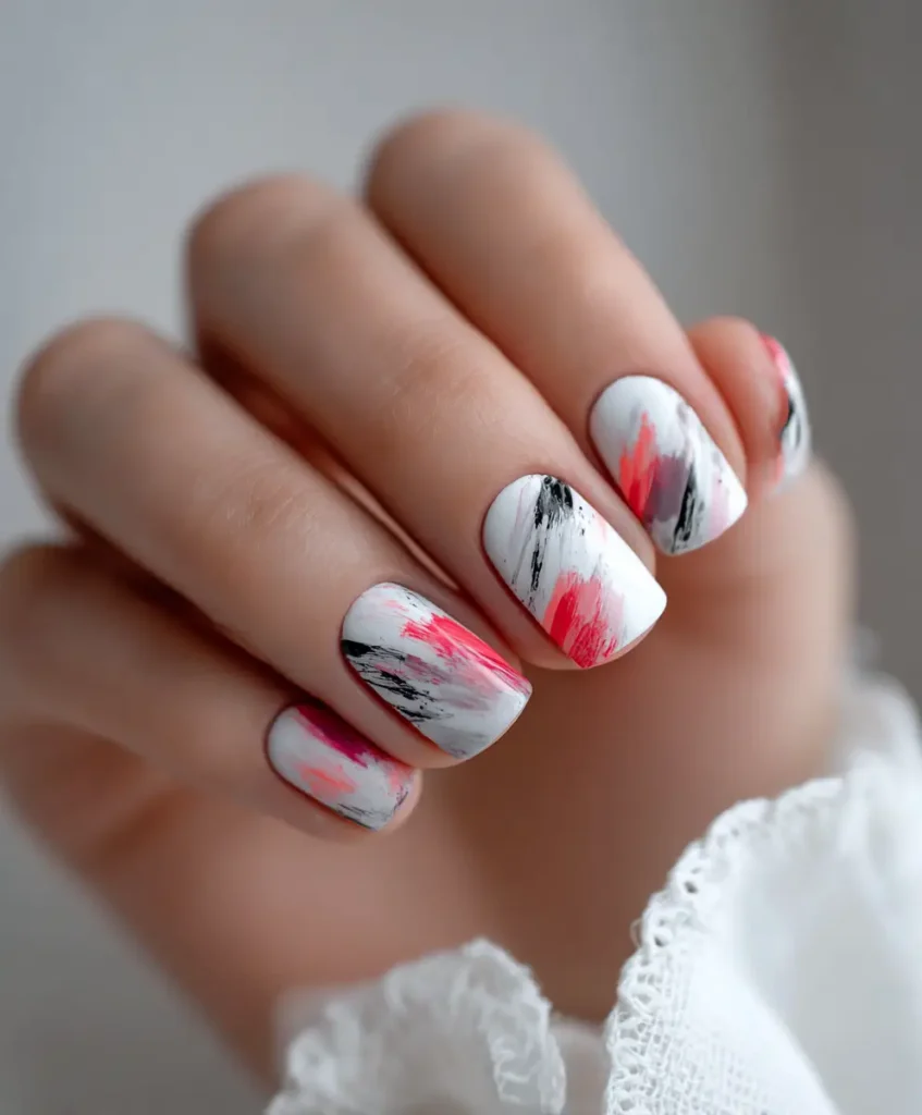 Abstract Brush Strokes