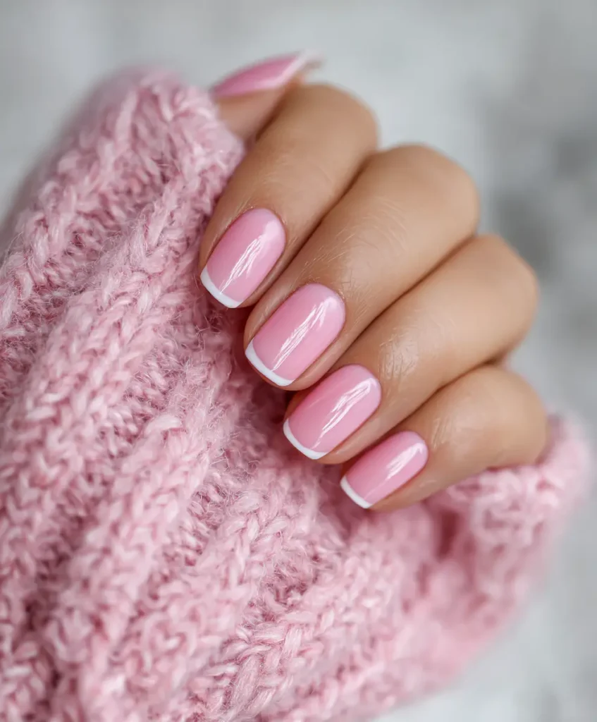 Baby Pink French Tips