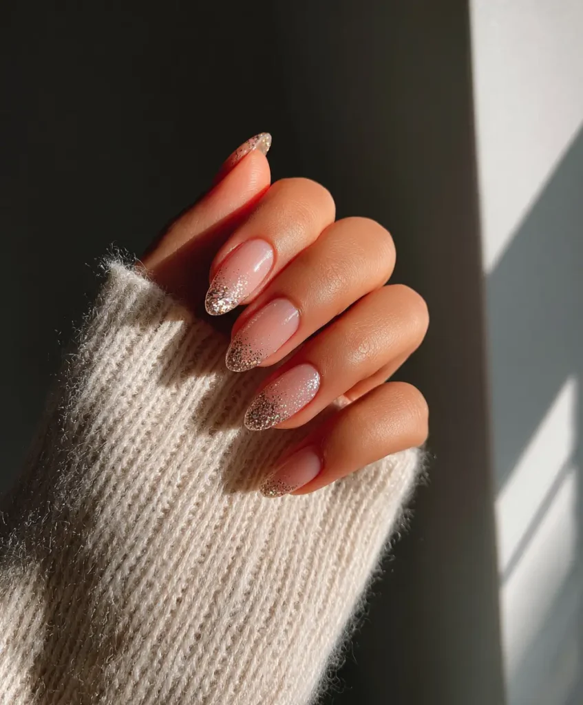 Barely-There Glitter Fade