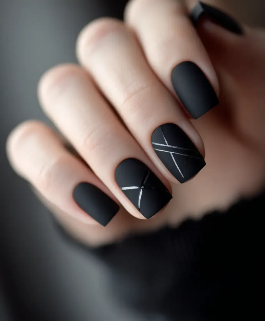 Black Geometric Lines