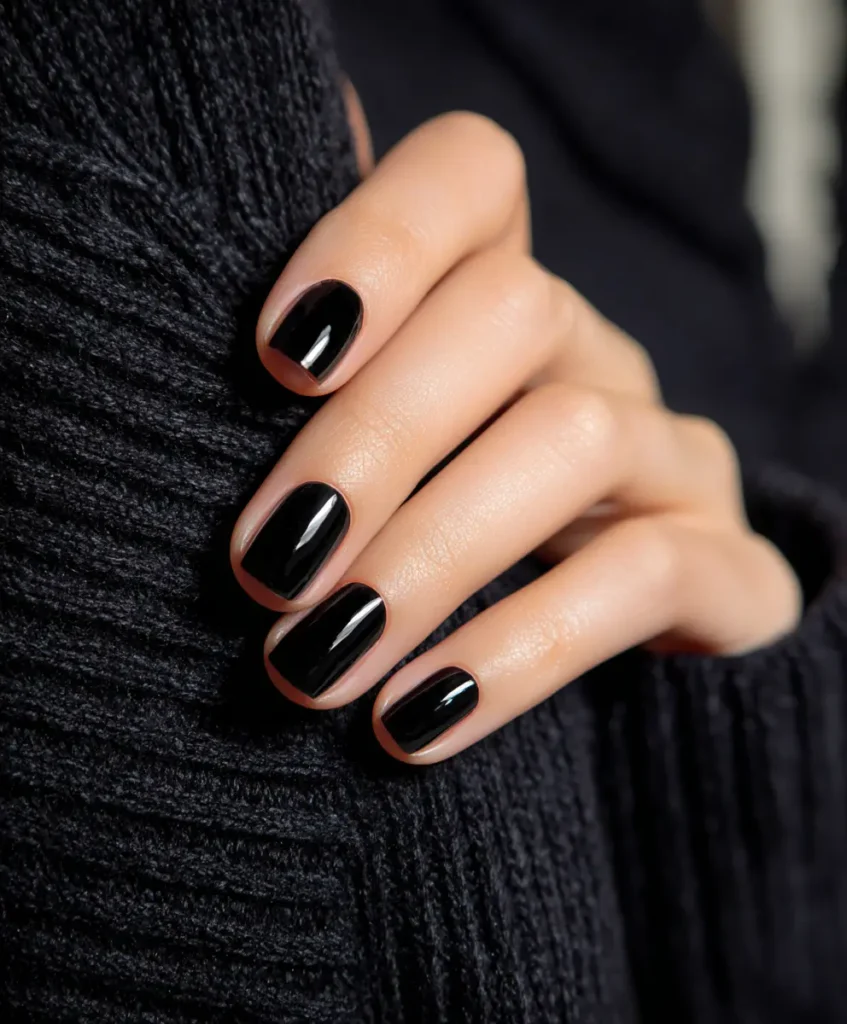 Black with Negative Space