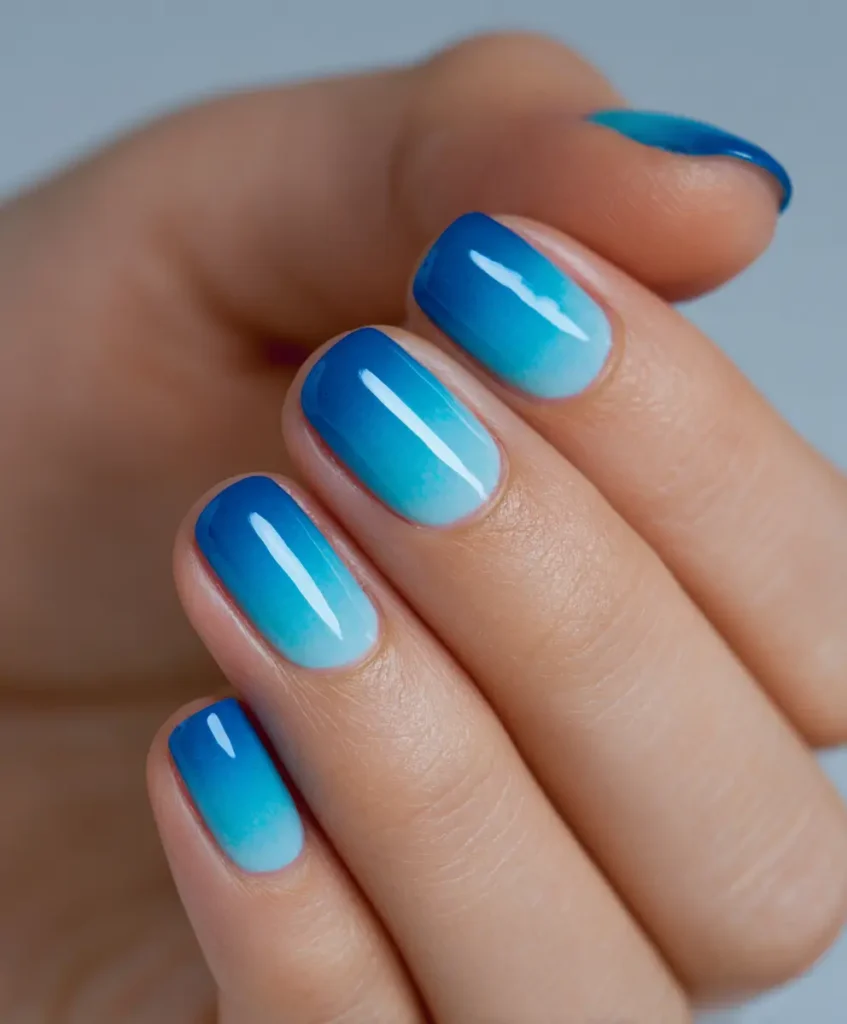 Blue Gradient French