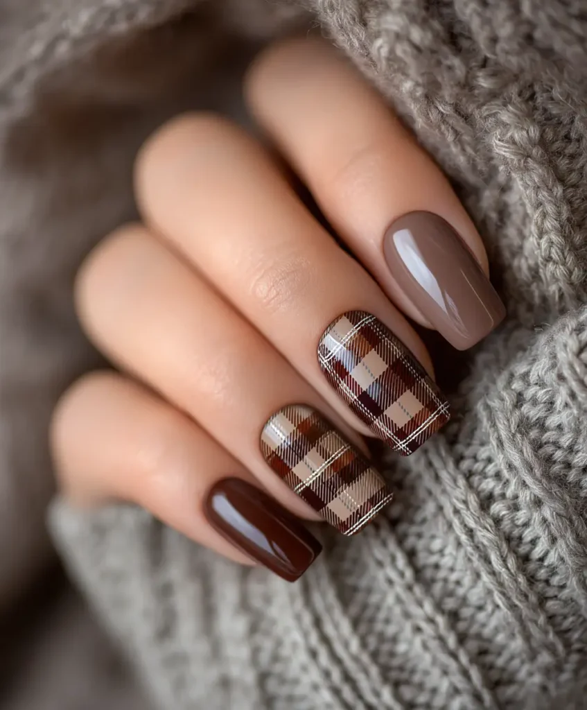 Brown Checkerboard