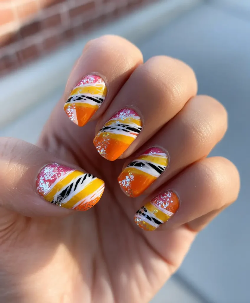 Candy Corn Stripes