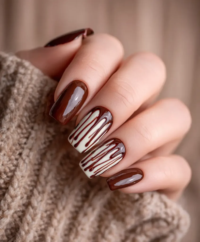 Chocolate Drip Design