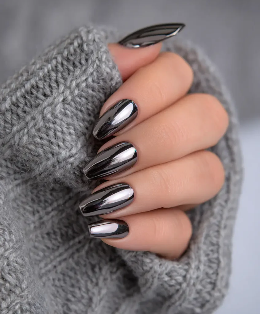 Chrome Aura Acrylics