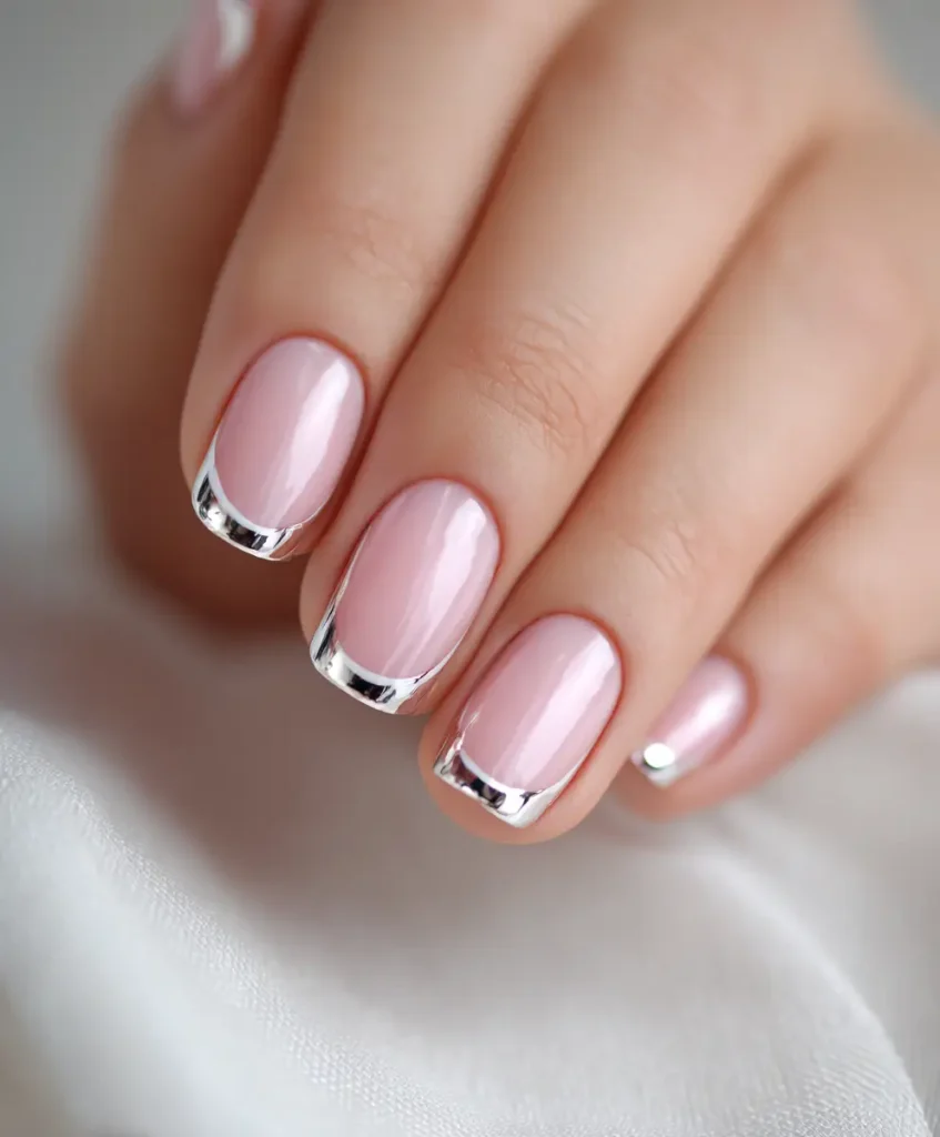 Chrome-Tipped French