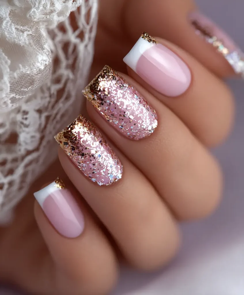 Classic Glitter Tips