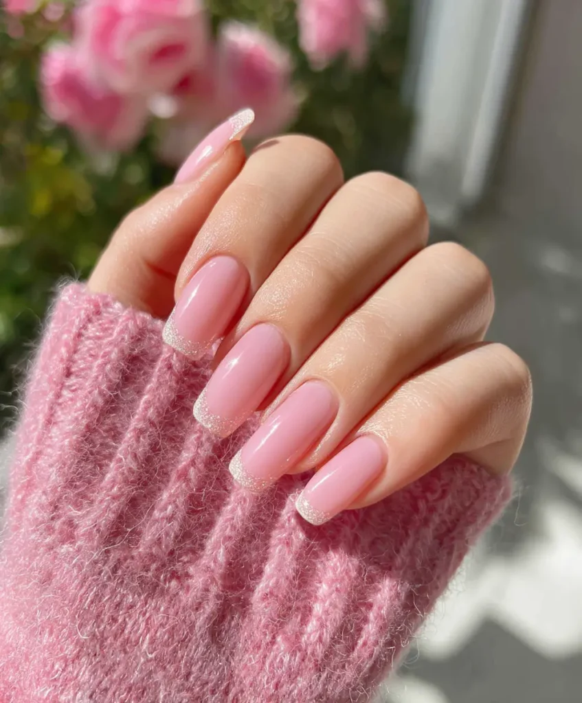 Clear Acrylic Nails