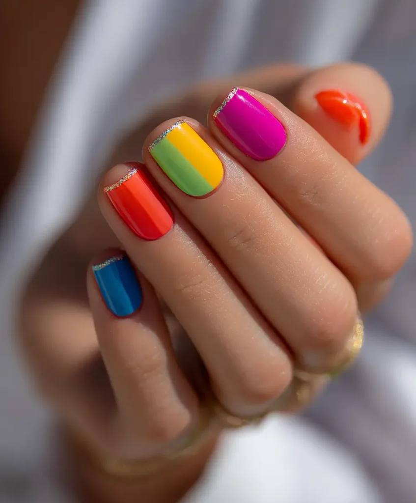 Color-Blocked Brights