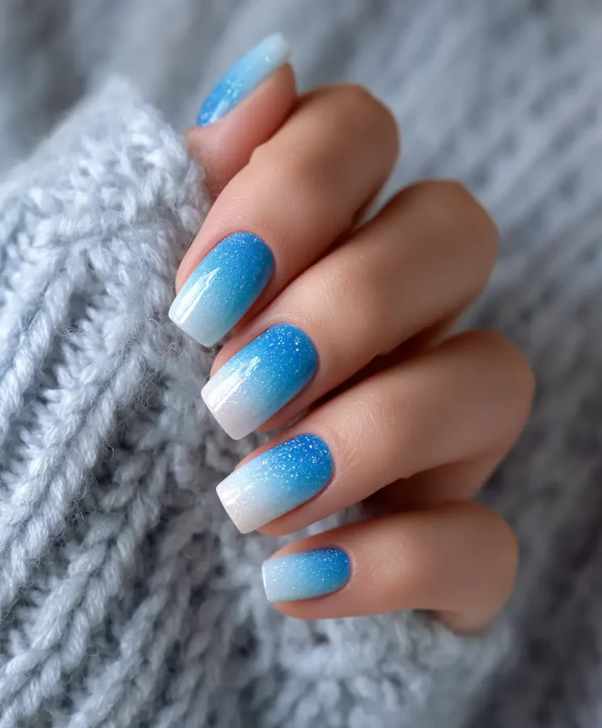 Cool Blue Ombre