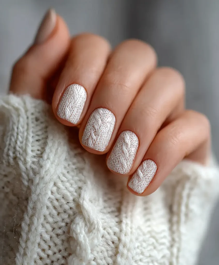 Cozy Knit-Inspired Textures