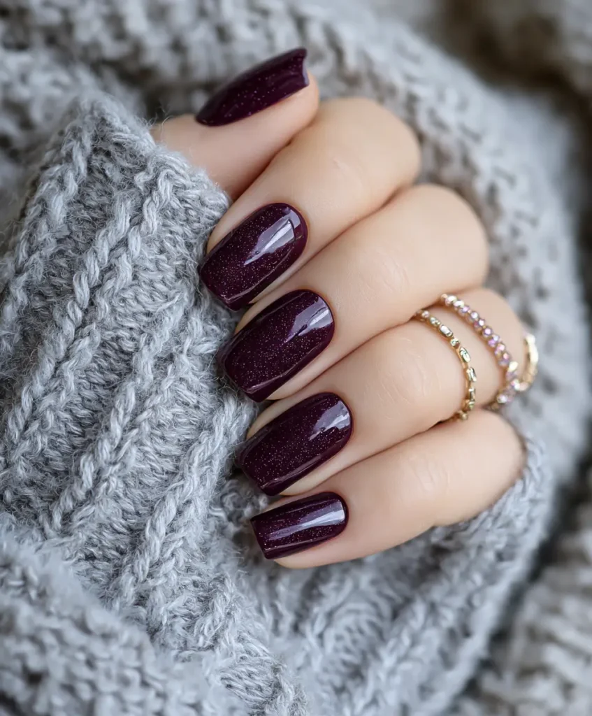 Dark Plum Glamour