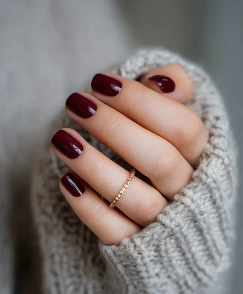 Deep Burgundy Luxe