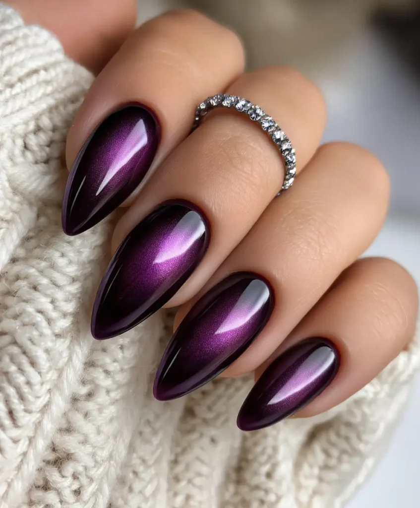 Deep Plum Elegance