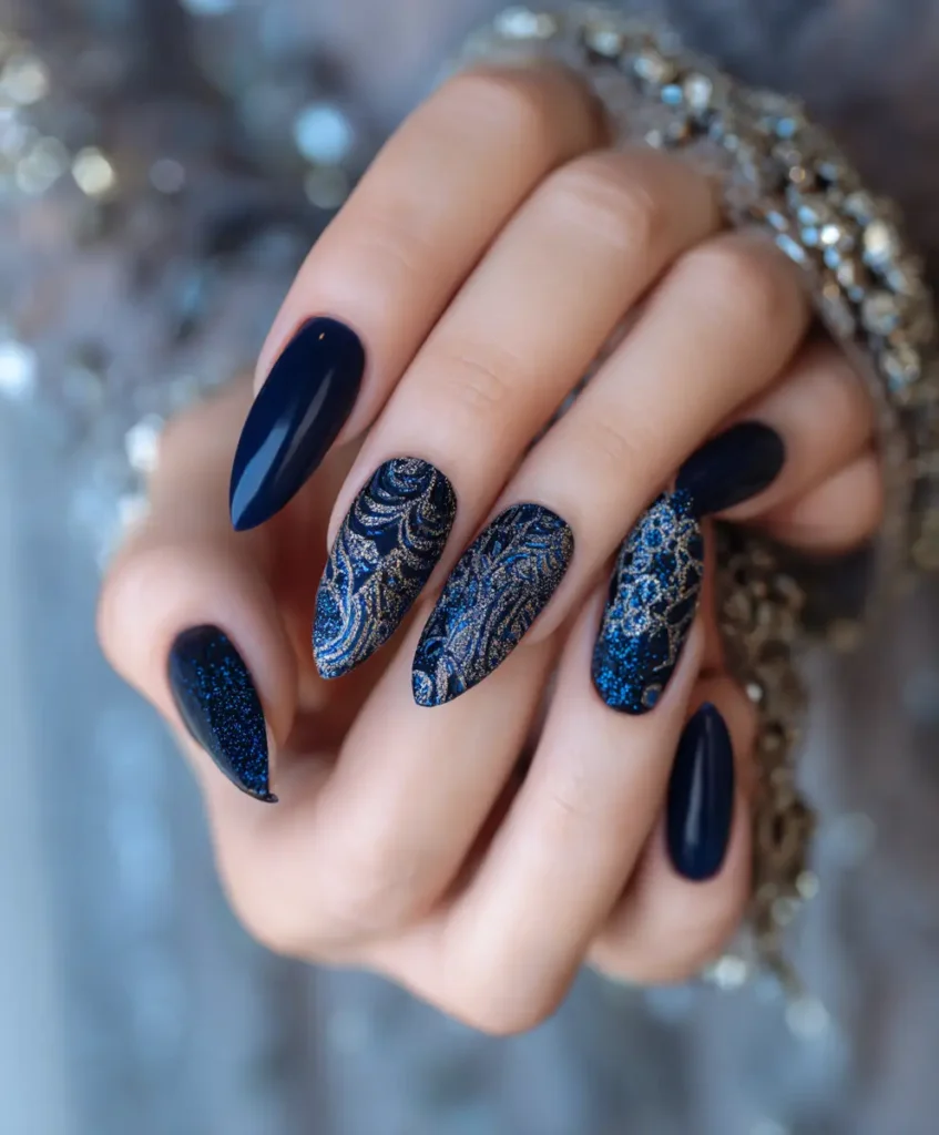 Denim-Inspired Acrylics