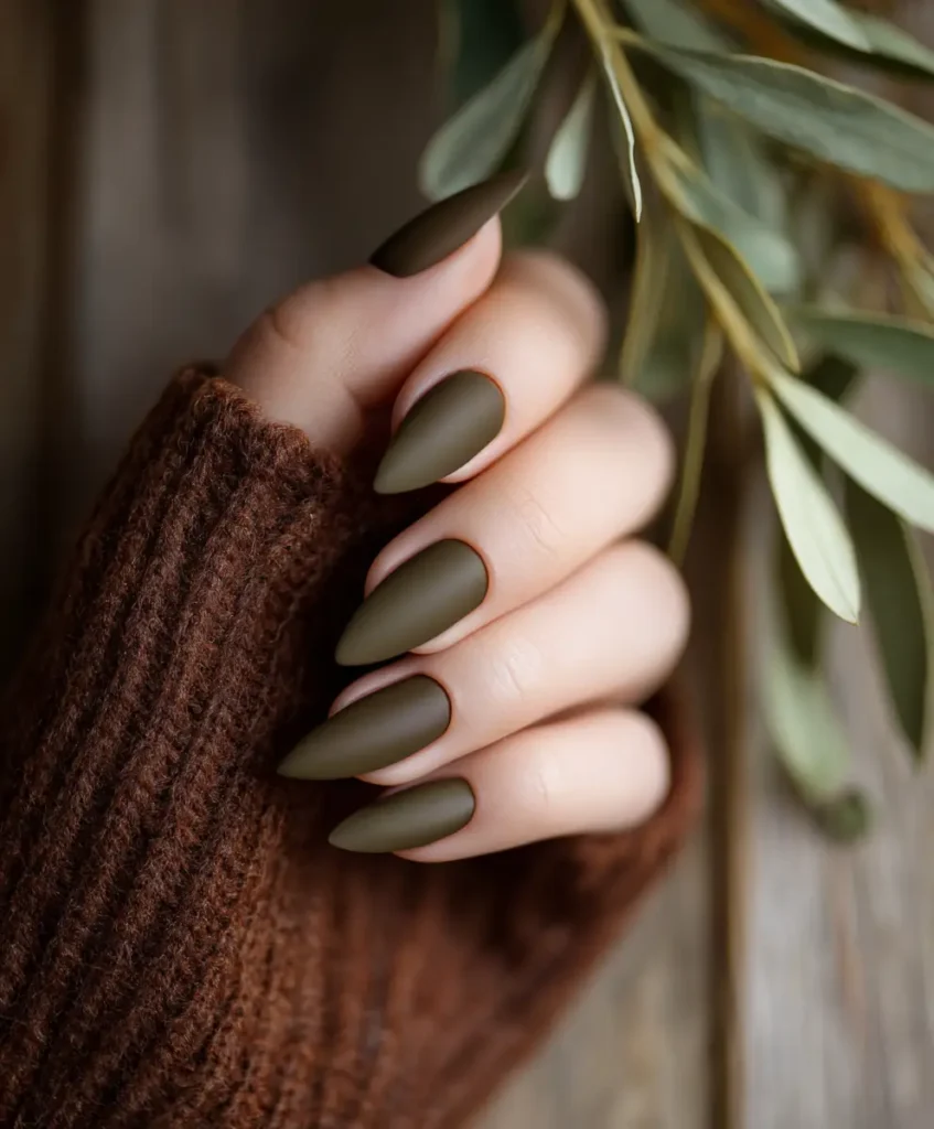 Earthy Neutrals in Matte Acrylics