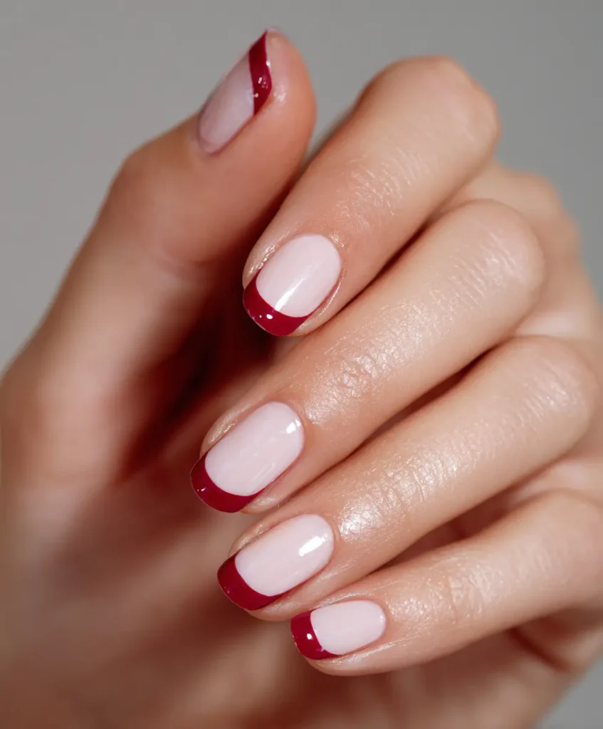 French Tip with a Twist
