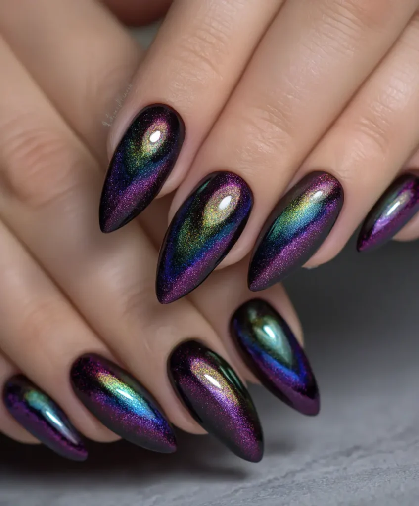 Galaxy-Inspired Cat Eye