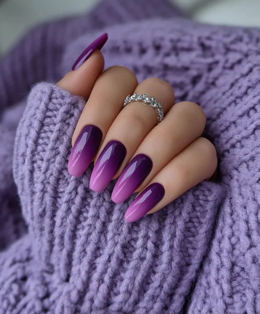 Gradient from Dark to Light Purple