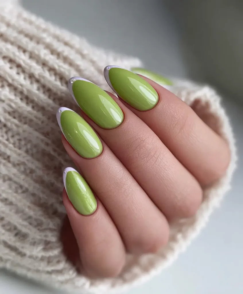 Green French Tips