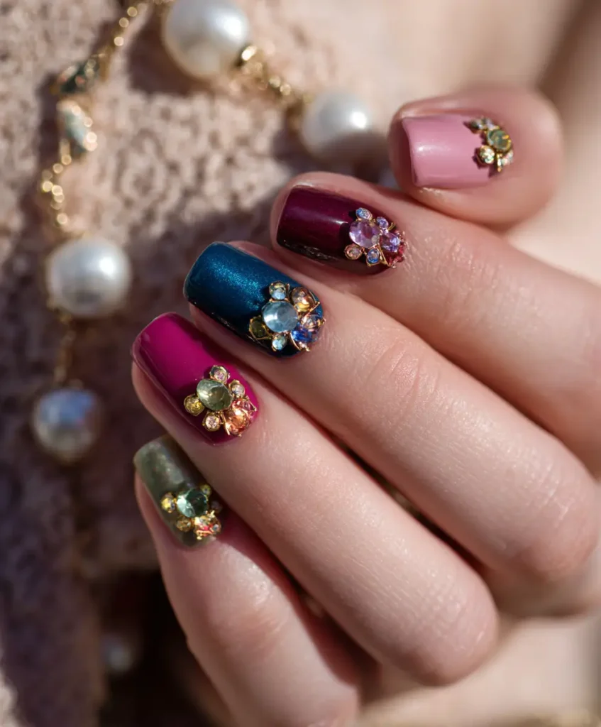 Jewel-Toned Accents