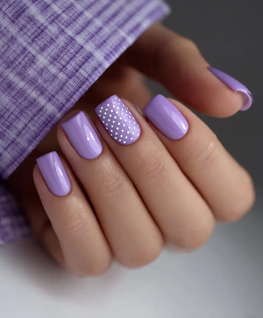 Lavender Minimalist Dots
