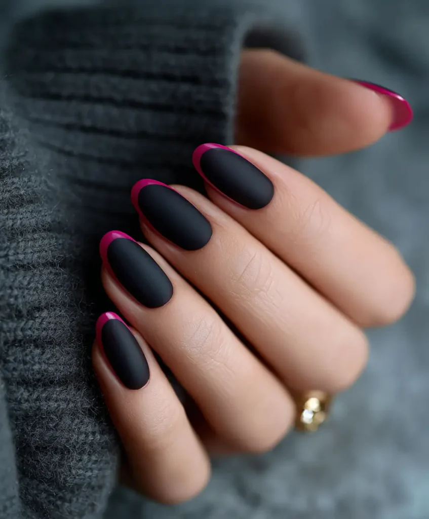 Matte French Tips