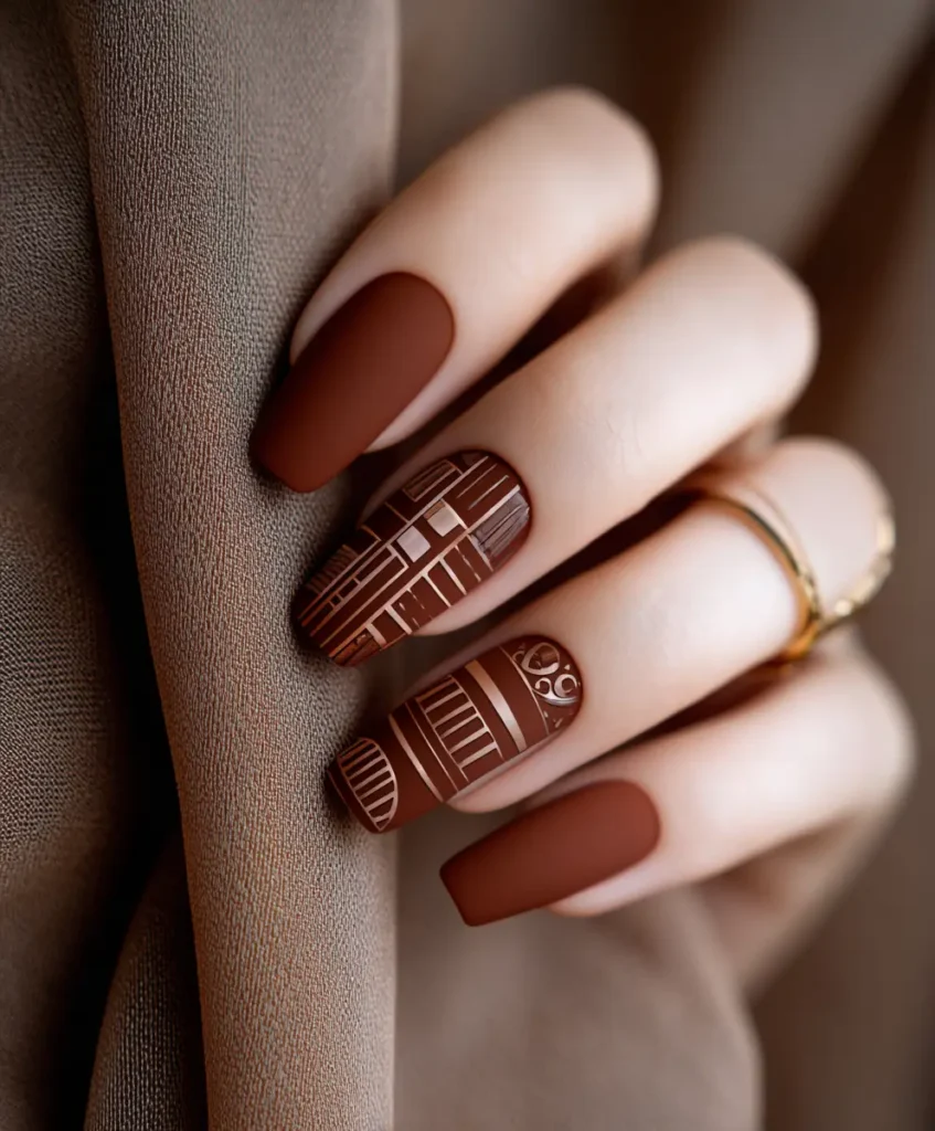  Matte Terracotta Modernist