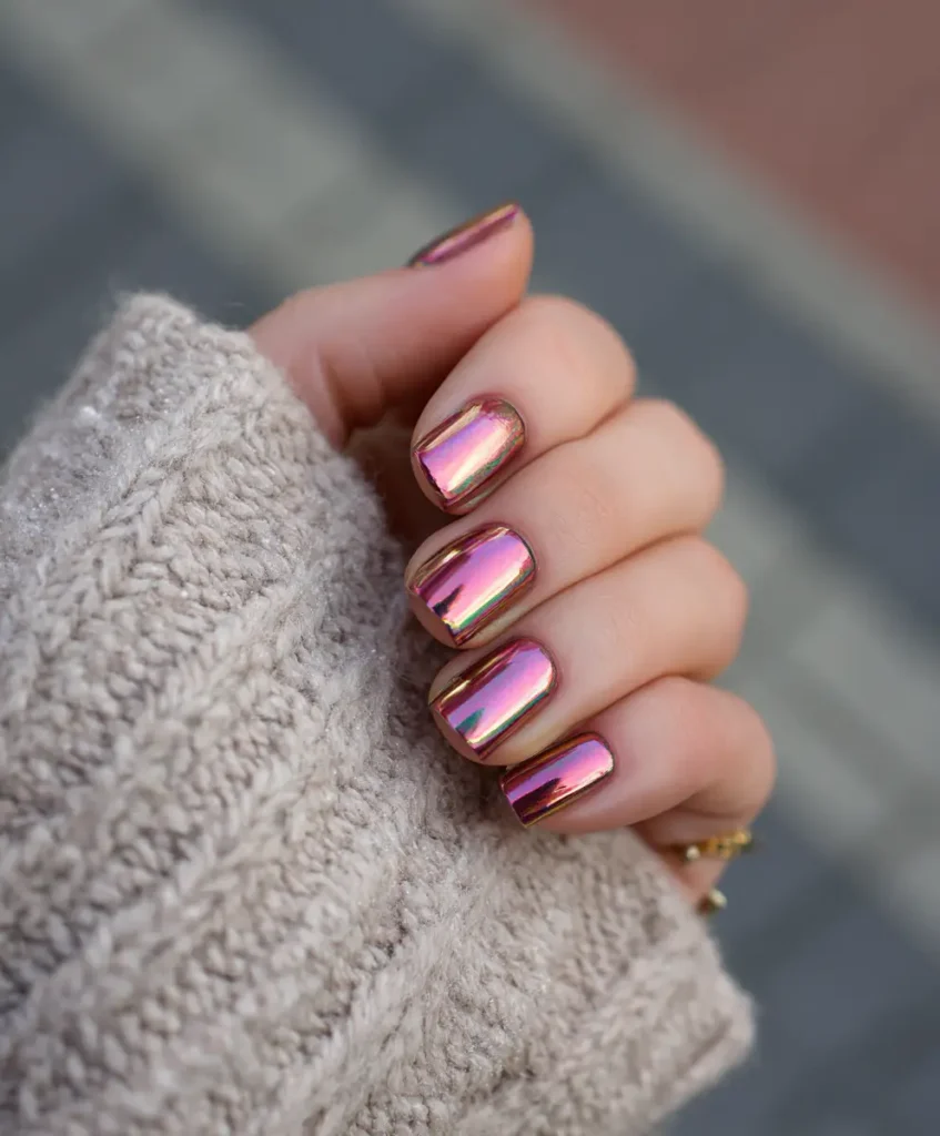 Metallic Mirror Effect