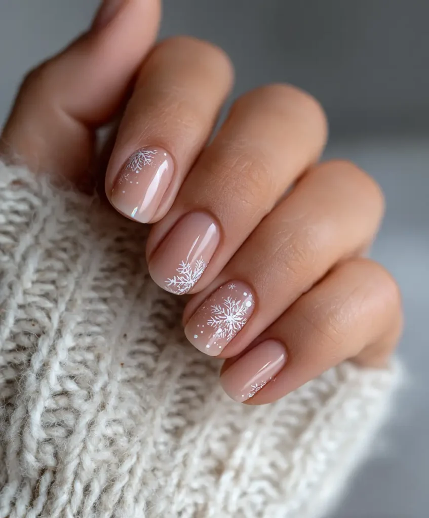 Minimal Snowflake Accents