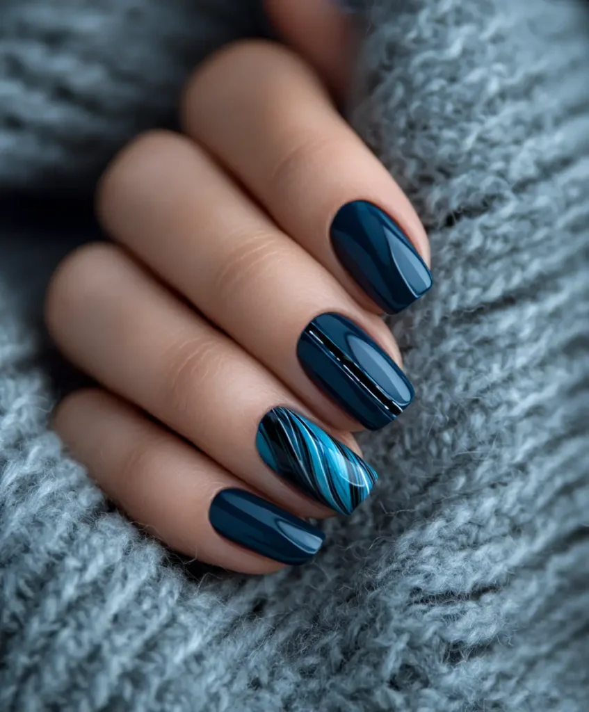 Minimalist Accent Nails