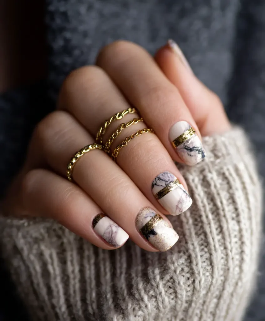 Minimalist Metallic Accent