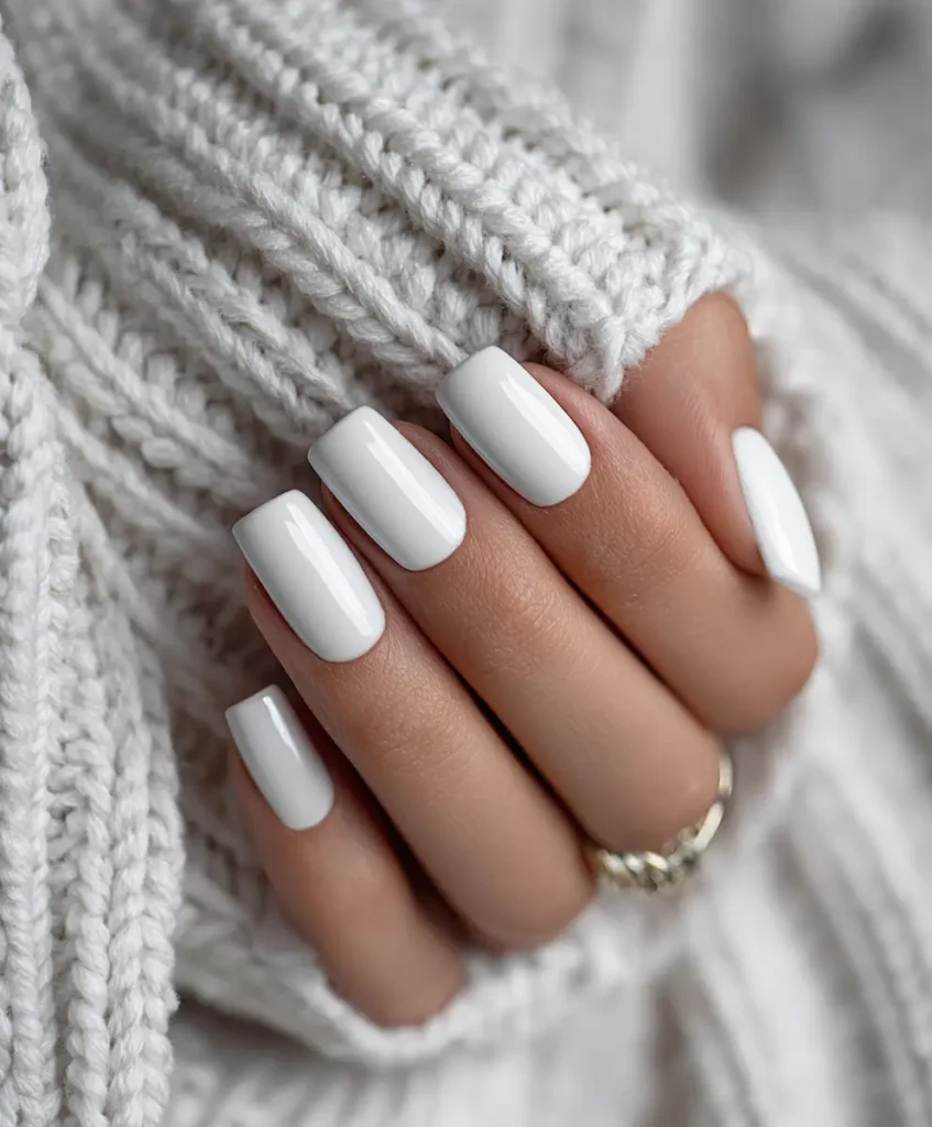 Minimalist White Gloss