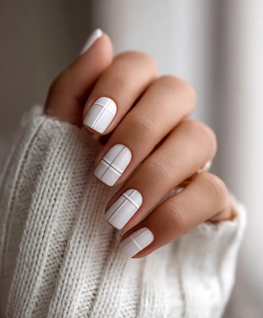 Minimalist White Squares