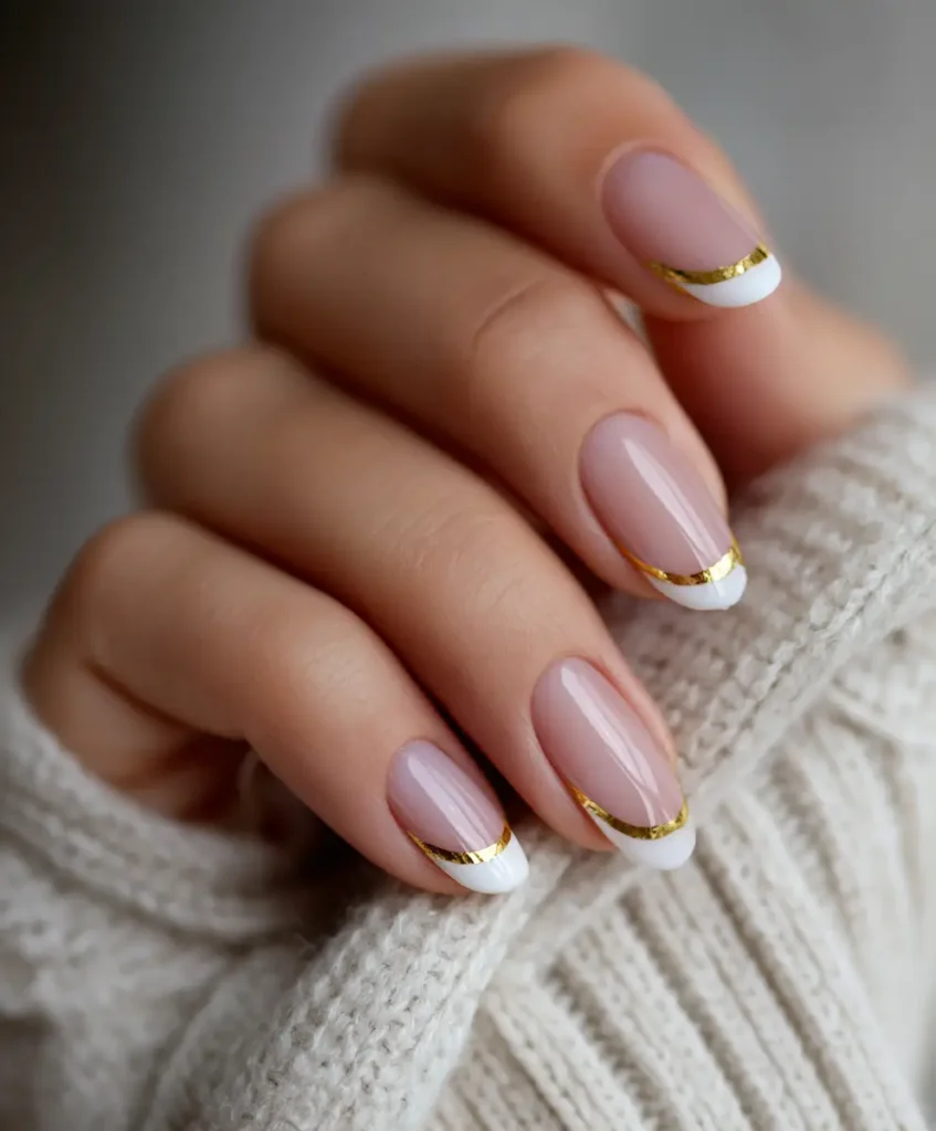 Negative Space French Tips