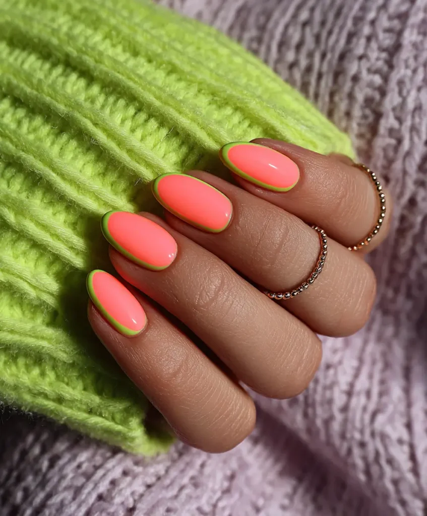 Neon Gel Nails