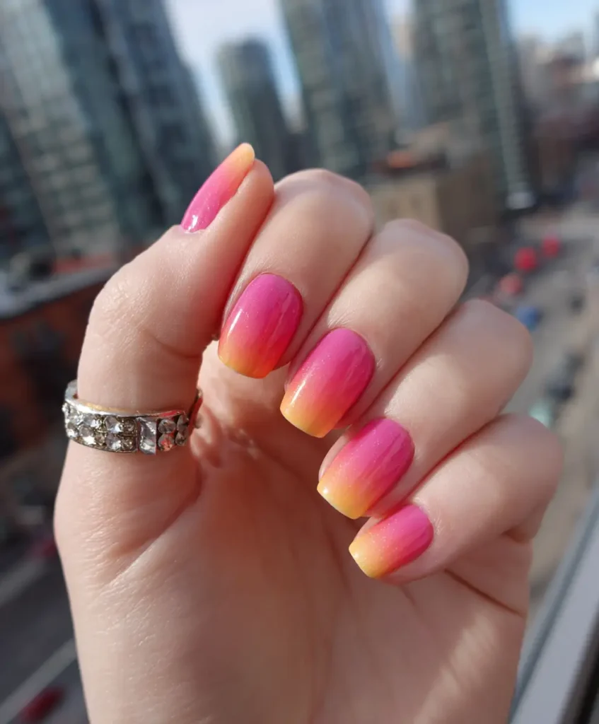 Ombre Sunset Fade