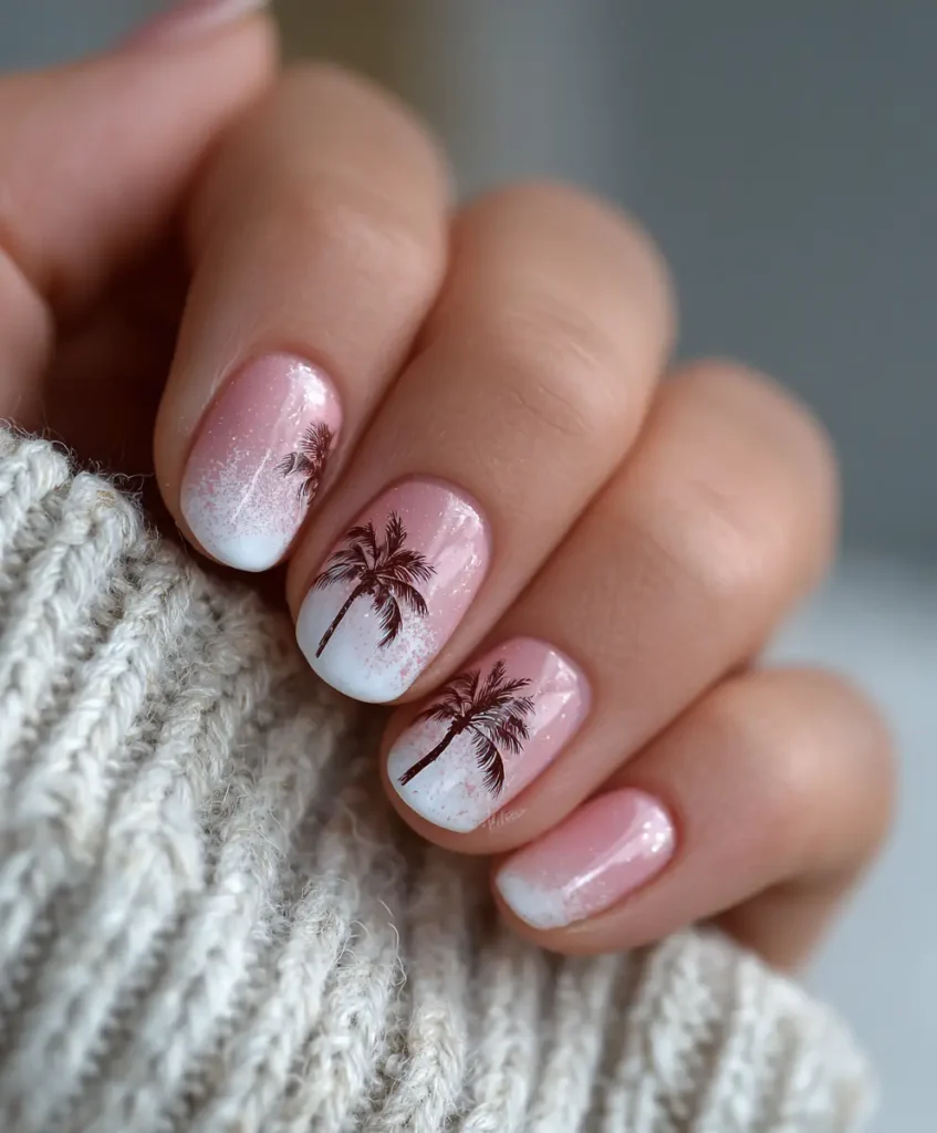 Palm Tree Silhouettes