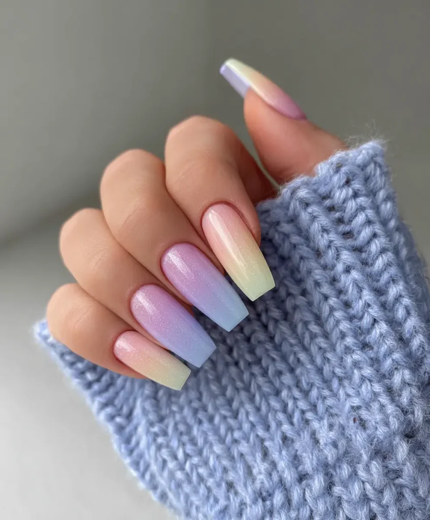 Pastel Gradient Acrylics