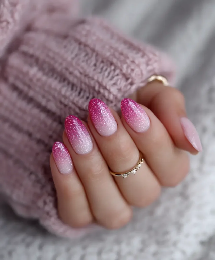 Pink Glitter Fade