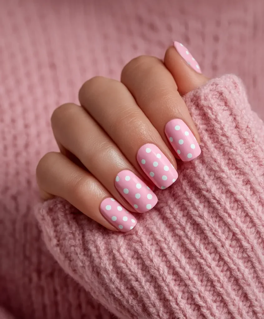  Pink Polka Dots