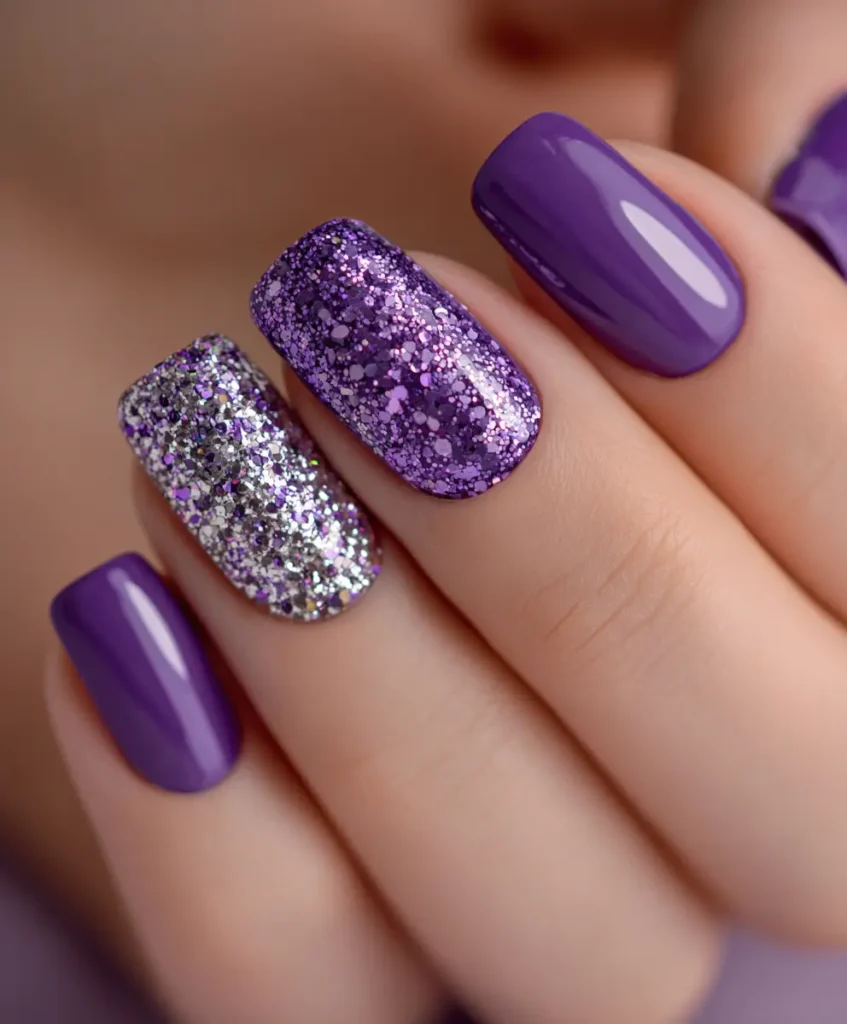 Purple and Silver Combo