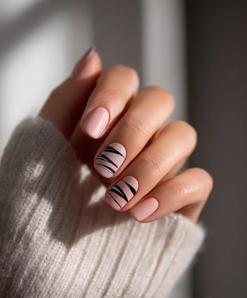 Short Round Everyday Nails