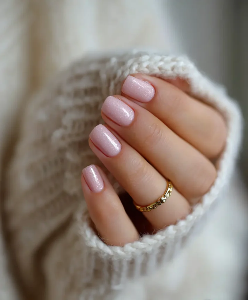 Soft Blush with a Winter Glow