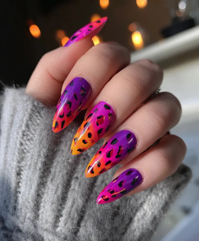 Stiletto-Shaped Acrylics