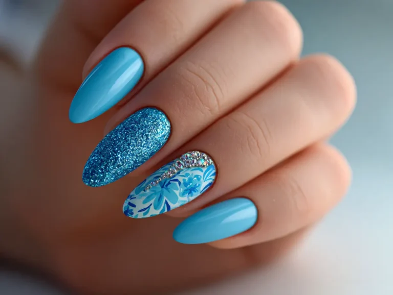 Trendy Blue Nail Designs That Never Go Out of Style