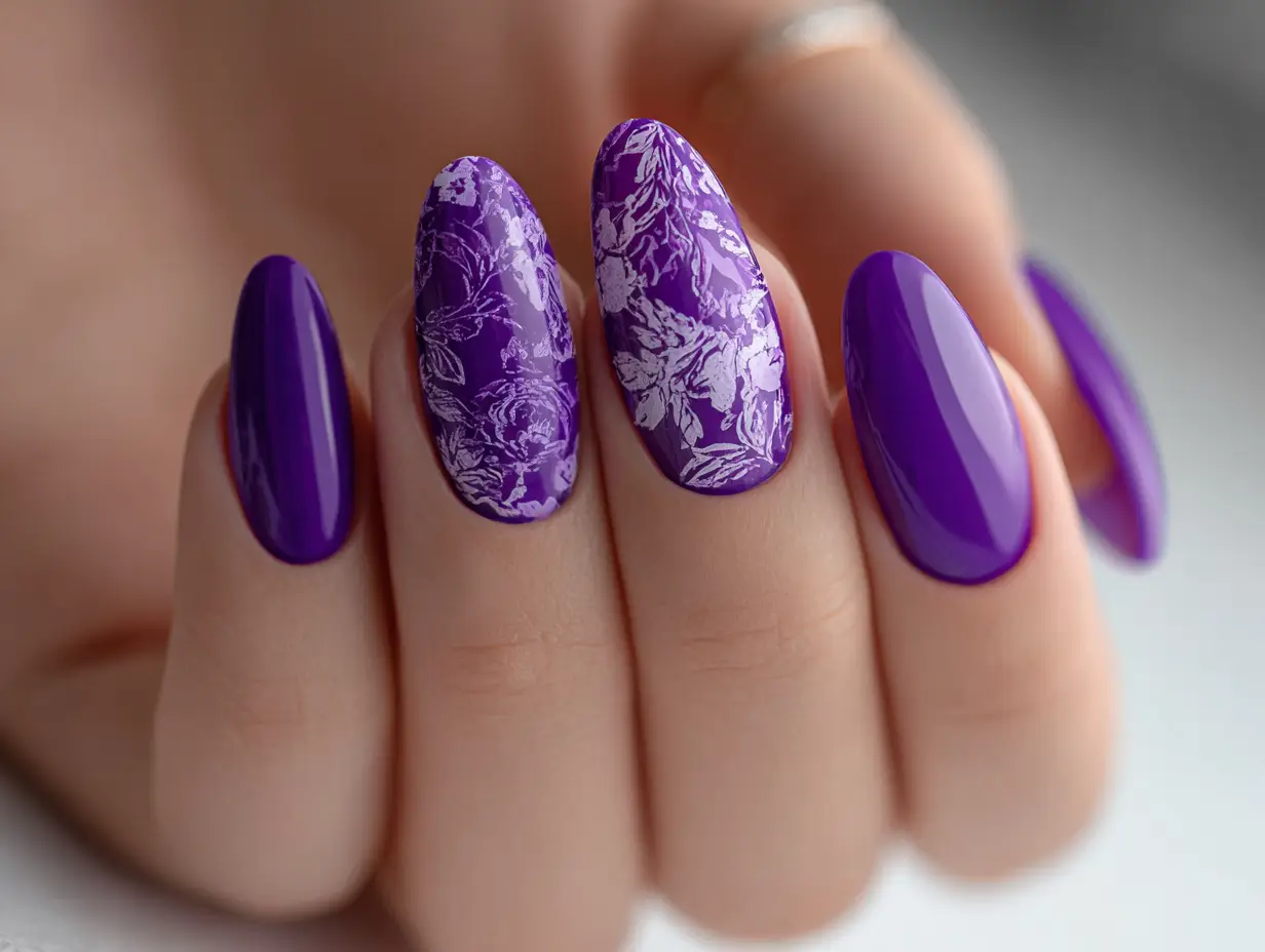 Trendy Purple Nails Ideas