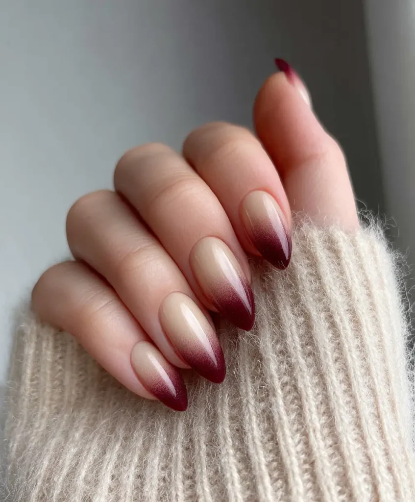 Velvet Almond Nails